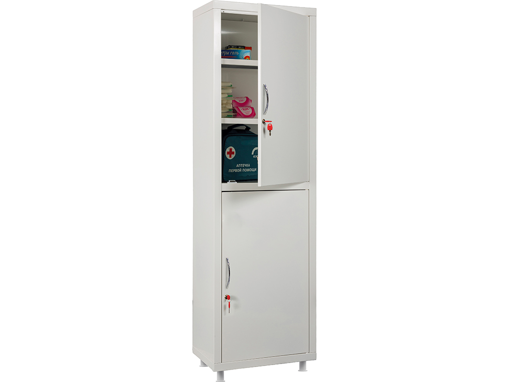 Медицинский шкаф HILFE МД 1 1650/SS